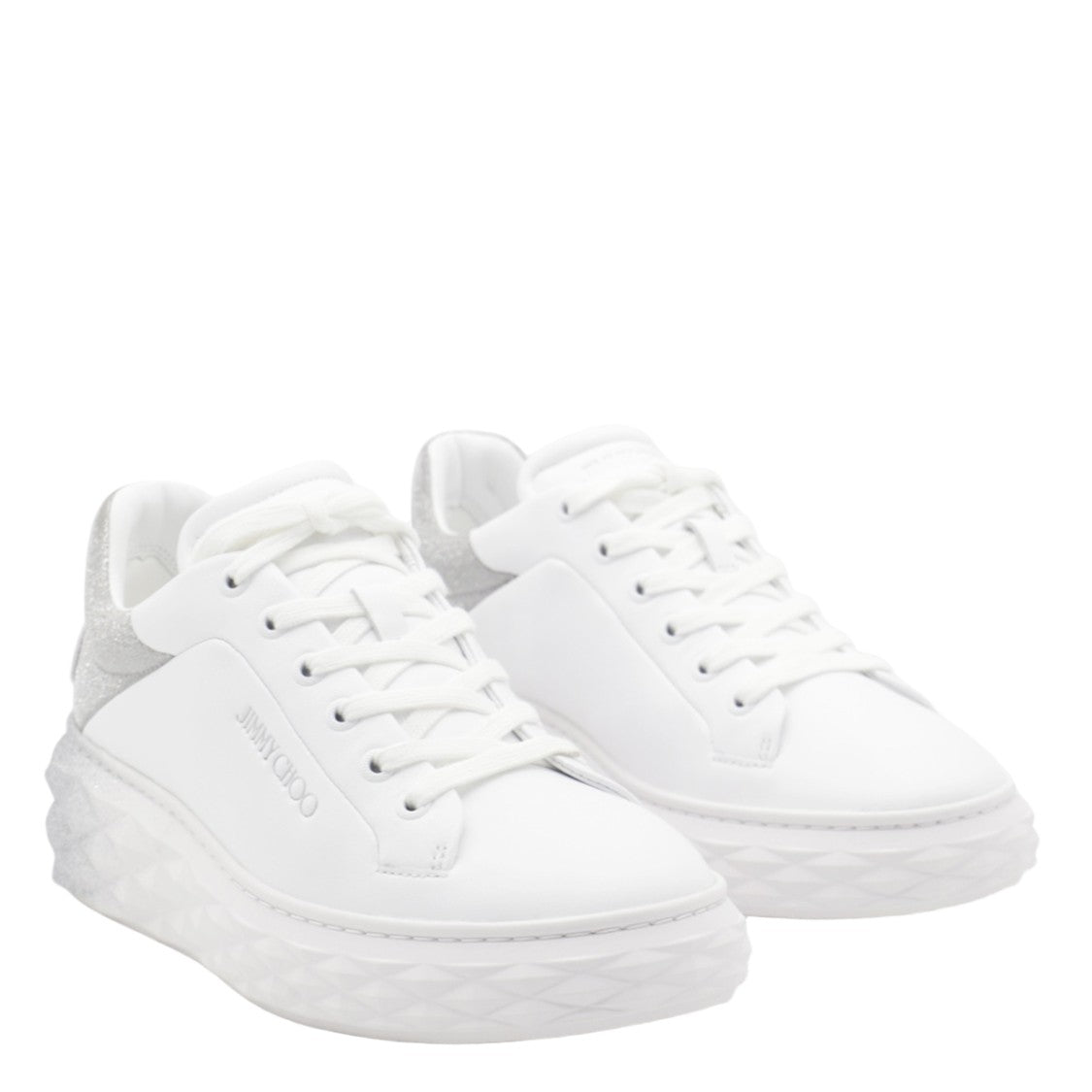 Jimmy Choo Low-Top Sneakers With Sturdy Sole