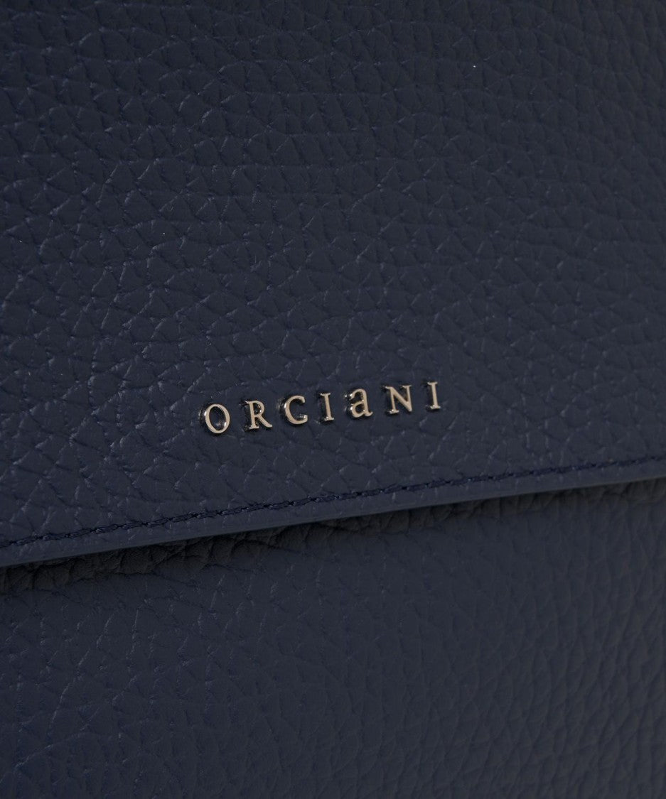 Orciani Blue 'Sveva Soft Medium' Shoulder Bag