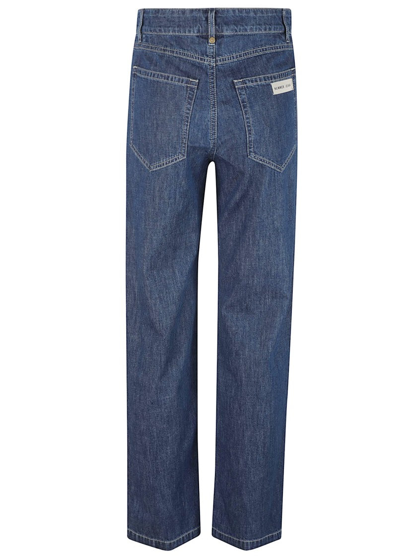 Max Mara High-Waisted Straight-Leg Denim Jeans