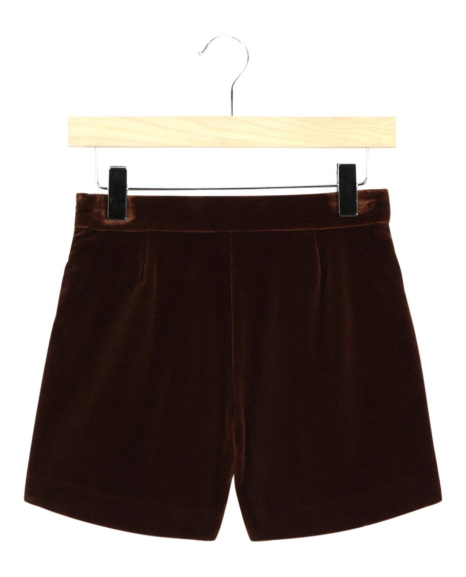 Gucci Horsebit Velvet Shorts
