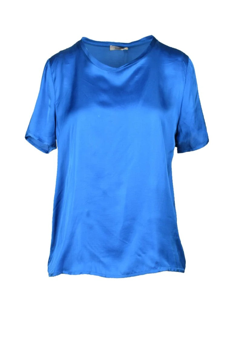 Think Blue Viscose Rayon Blouse