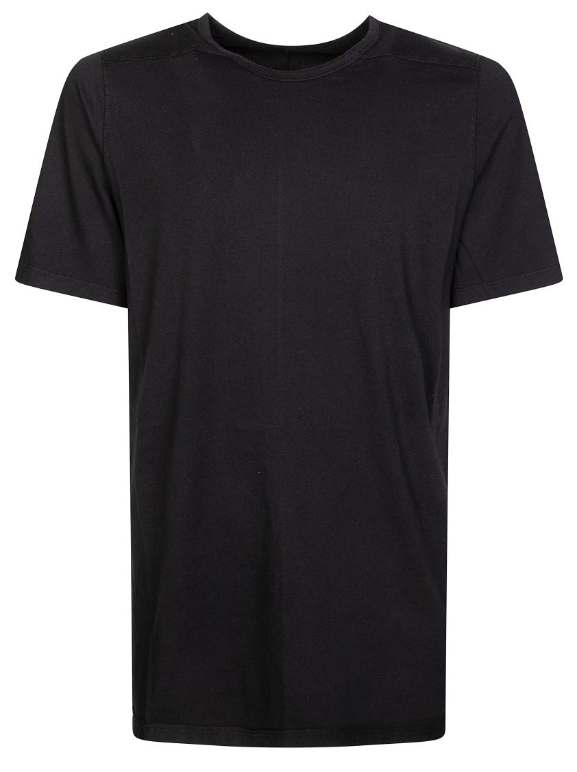 Drkshdw Level T Black Structural Seaming Short-Sleeve T-Shirt