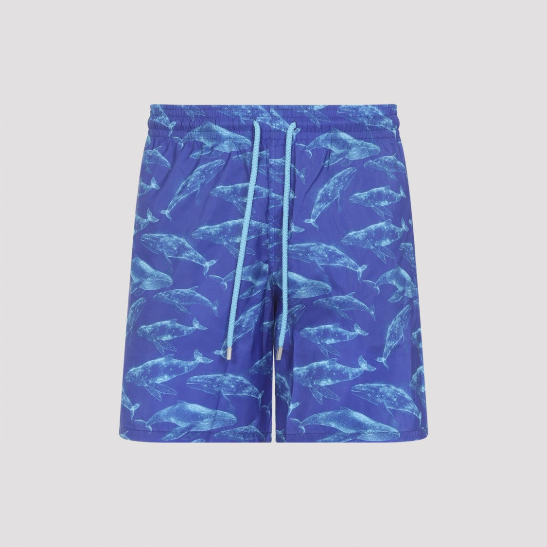 Vilebrequin Whale-Pattern Swim Shorts In Recycled Polyamide