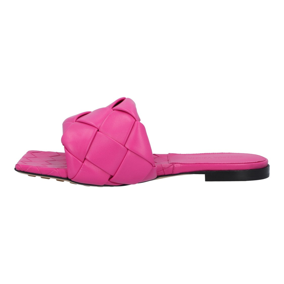 Bottega Veneta Lido Flat Sandal Pink