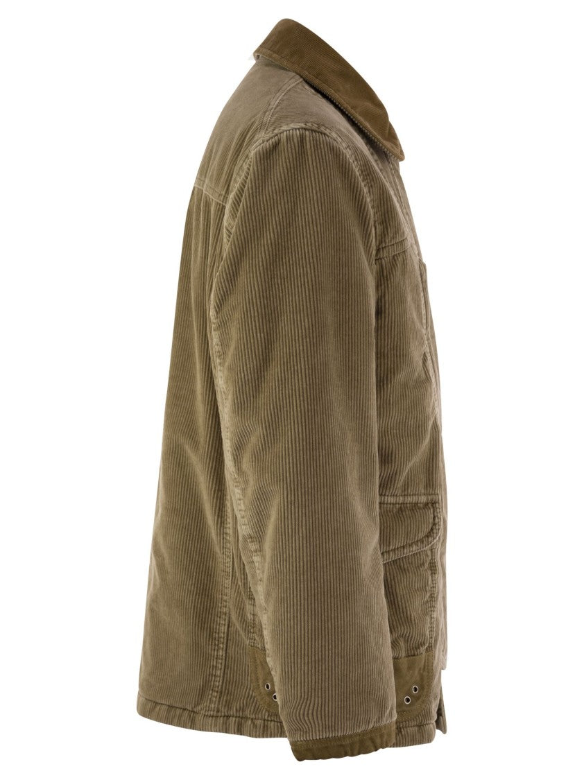 Fay 4 Velvet Hooks - Fay Archive Coat