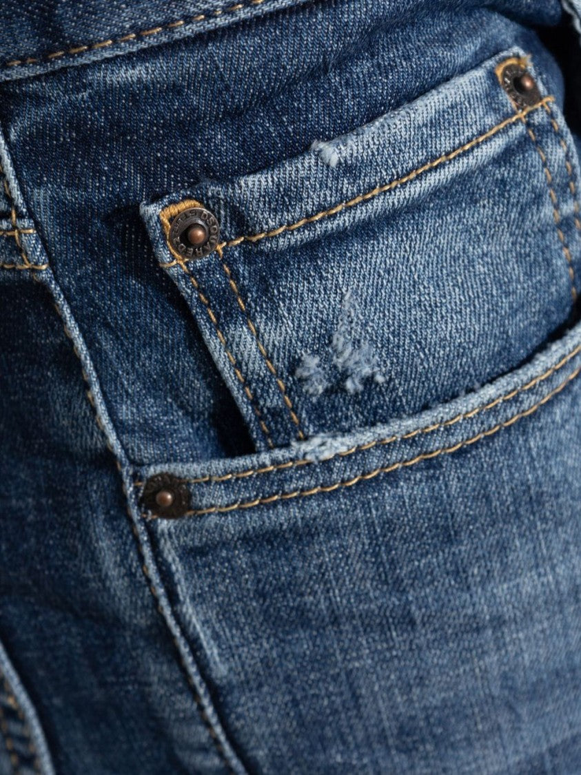 Dsquared2 Powder Blue Classic Five-Pocket Jeans