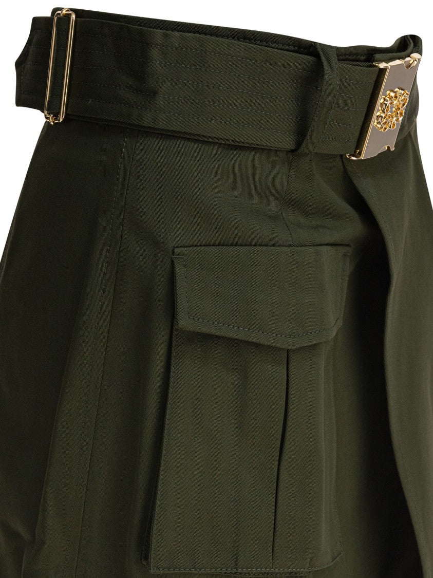 Elie Saab Asymmetrical Wrap Skirt