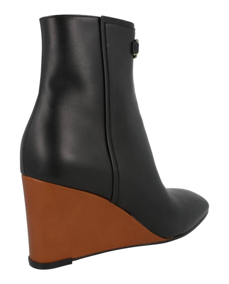 Ferragamo Catuja Leather Booties