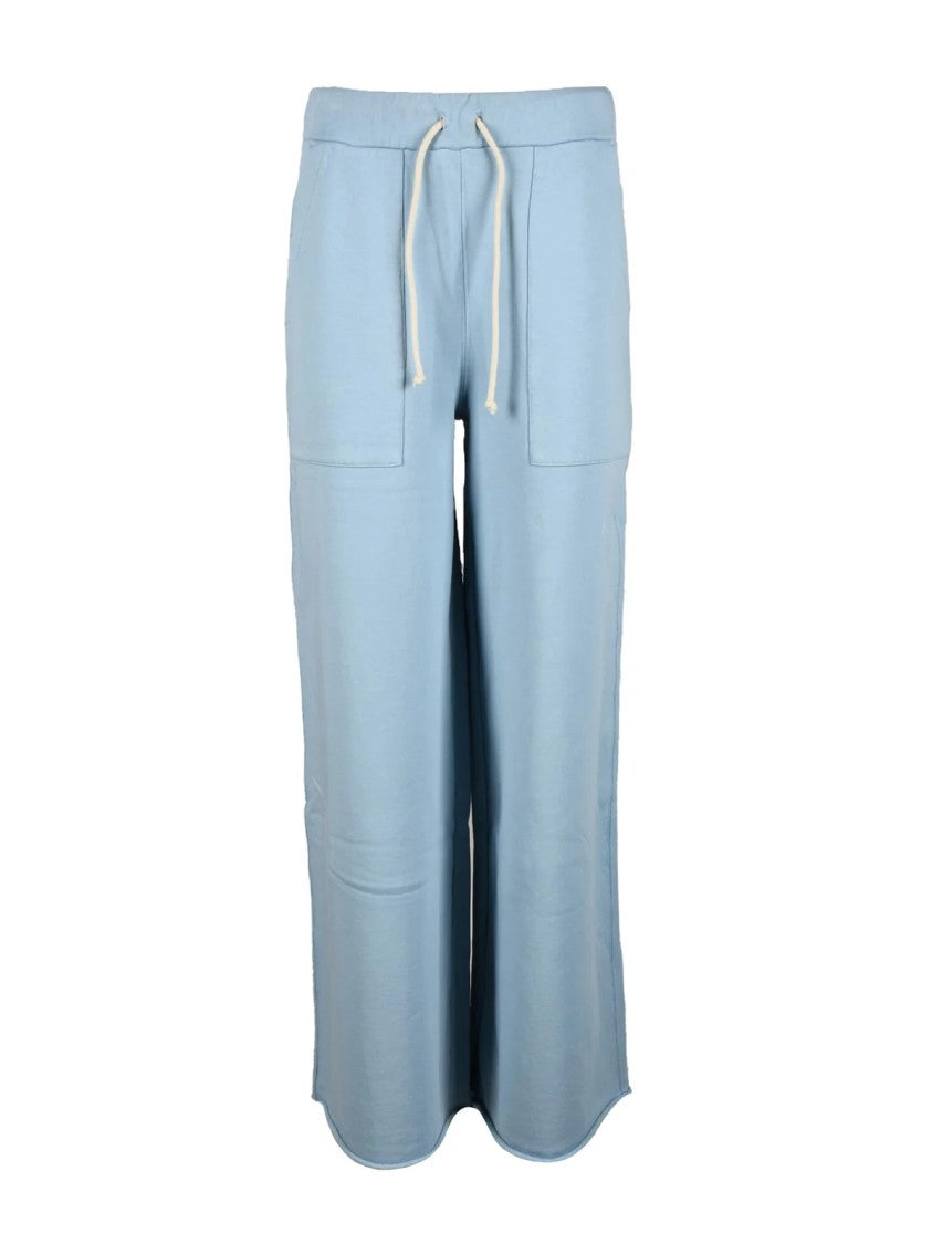 Department 5 Relaxed Fit Light Blue Cotton Jumpsuit
