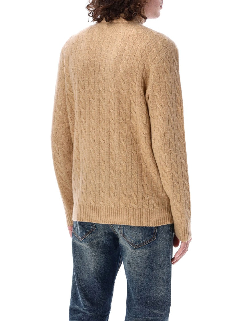 Polo Ralph Lauren High-Neck Cable Knit Sweater