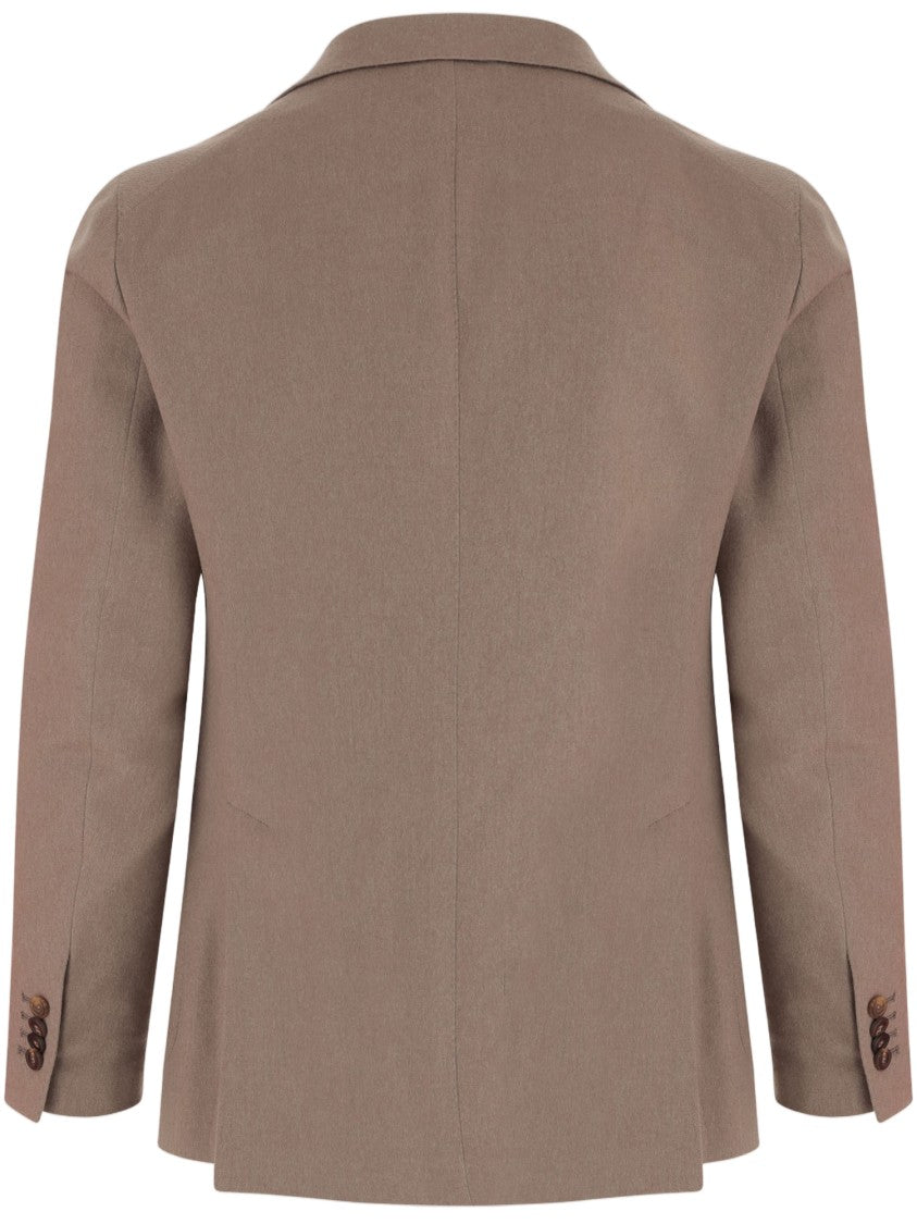 Tagliatore Camel Tailored Camel Fabric Blazer