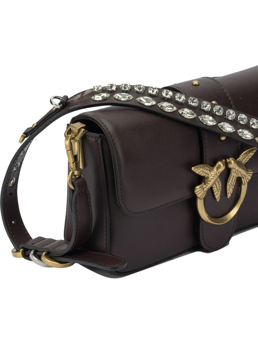 Pinko Leather Shoulder Bag