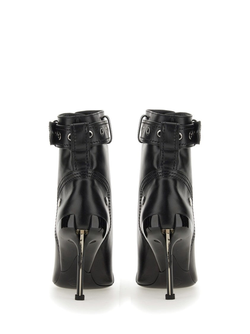 Alexander Mcqueen Slash Biker Boot