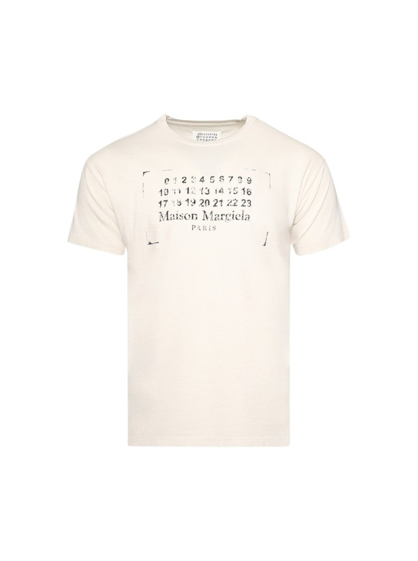 Maison Margiela Logo Tee Butter