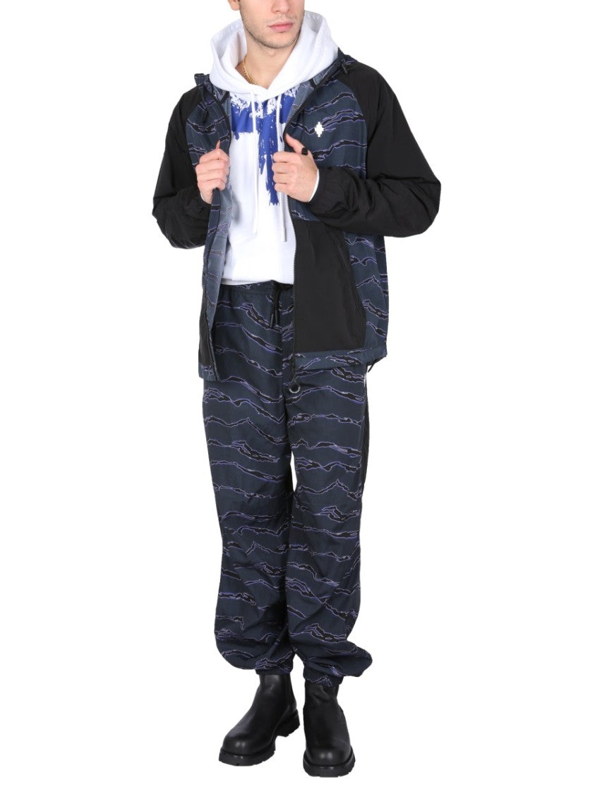 Marcelo Burlon Jogging Pants With Camou Print