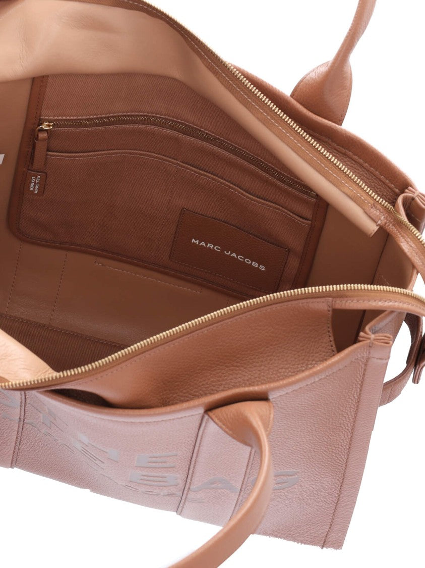 Marc Jacobs Large Tote Bag "The Leather" – Brown