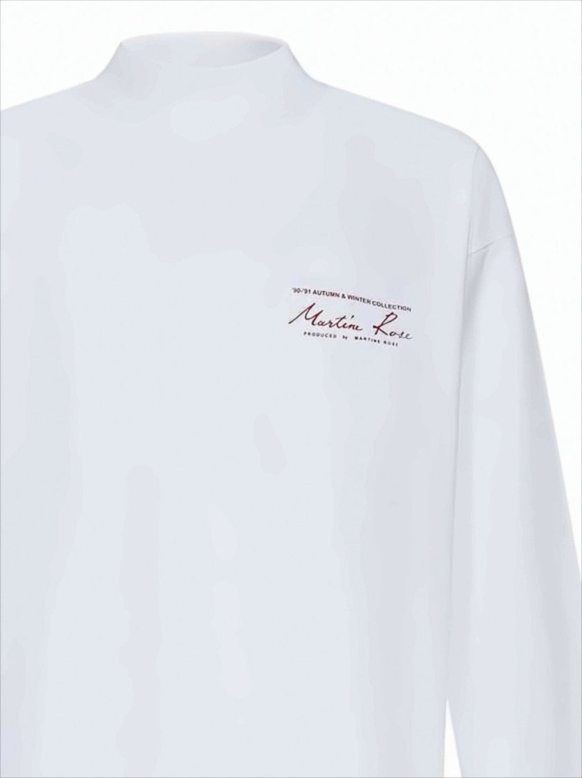 Martine Rose Long-Sleeve White T-Shirt