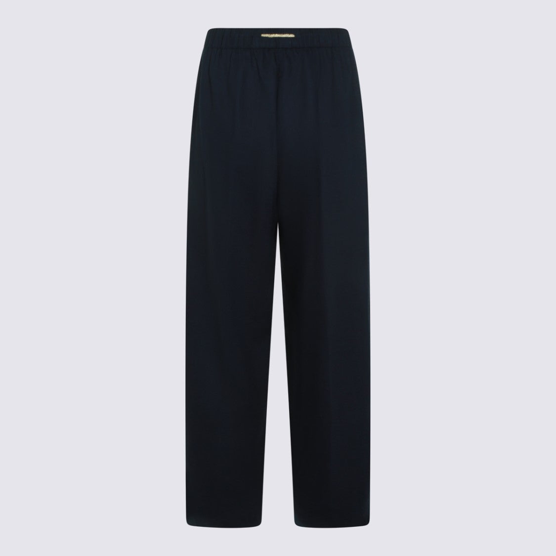 Herno Straight-Leg Trousers With Drawstring And Metallic Accents