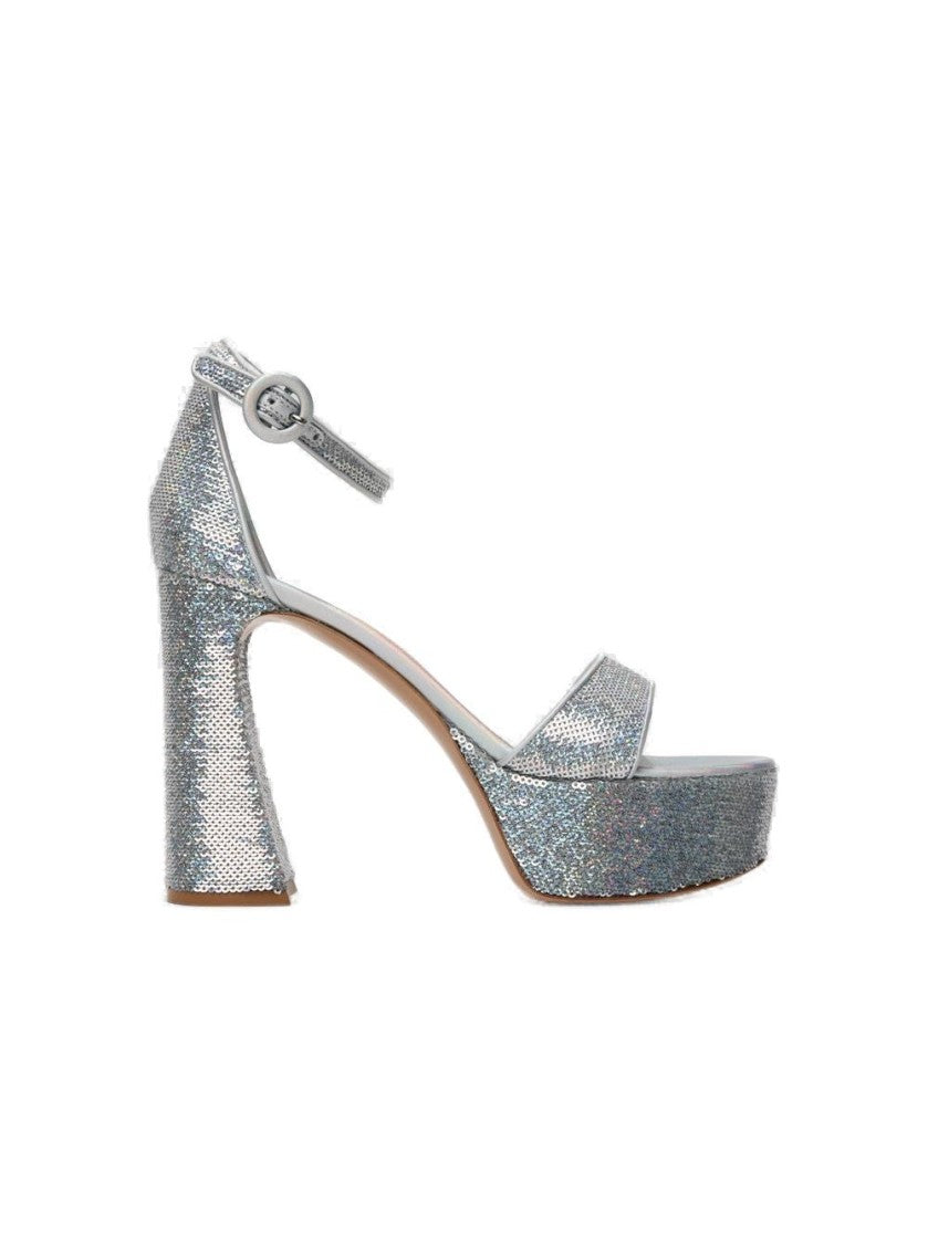 Gianvito Rossi Platform Buckle Sandal