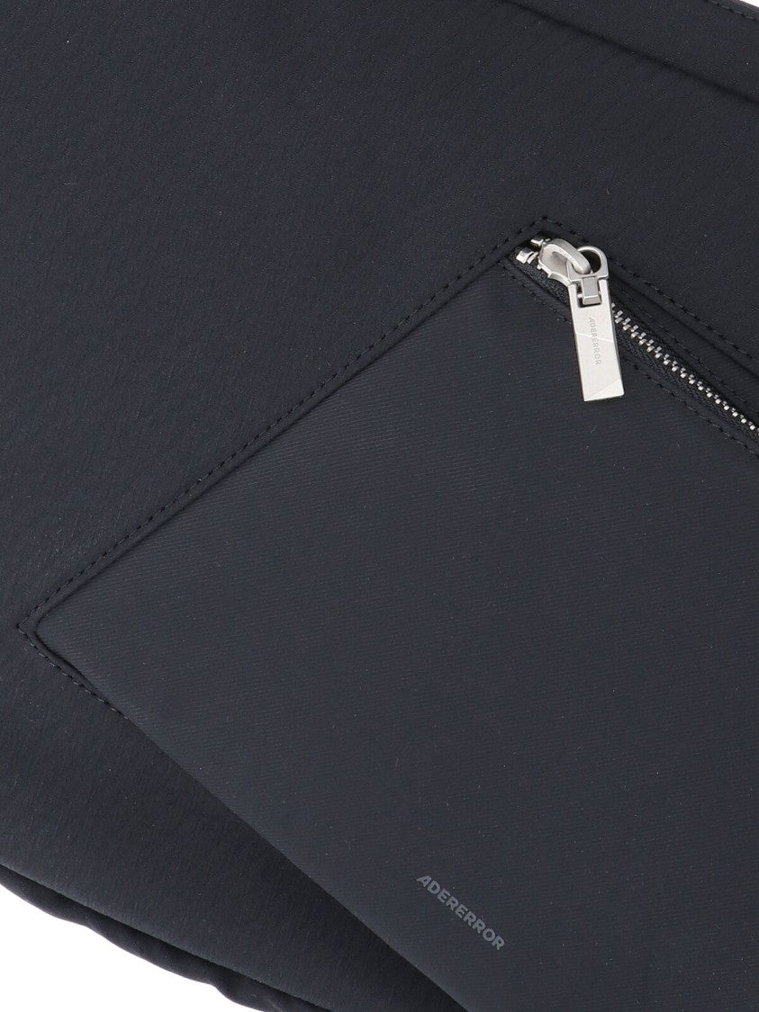 Ader Error Structured Black Bag With Clean Lines