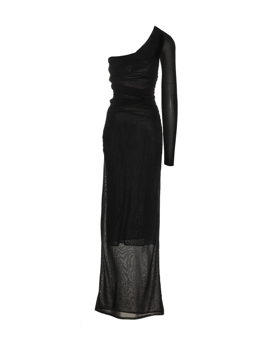 Saint Laurent Draped Long Dress