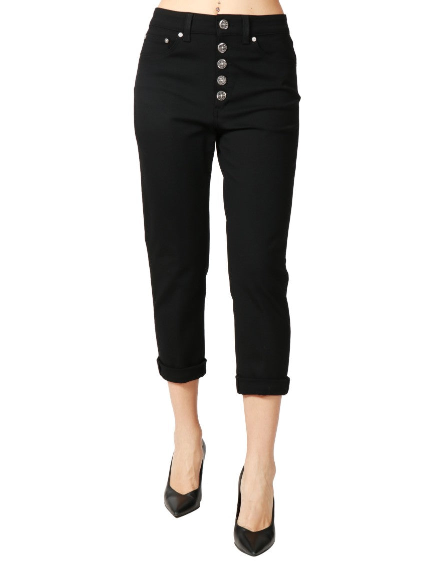 Dondup Straight-Leg Jeans With Mid-Rise Waist