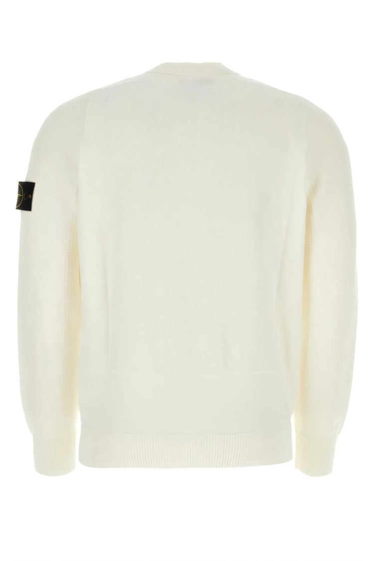 Stone Island Classic Crew Neck Cotton Sweater