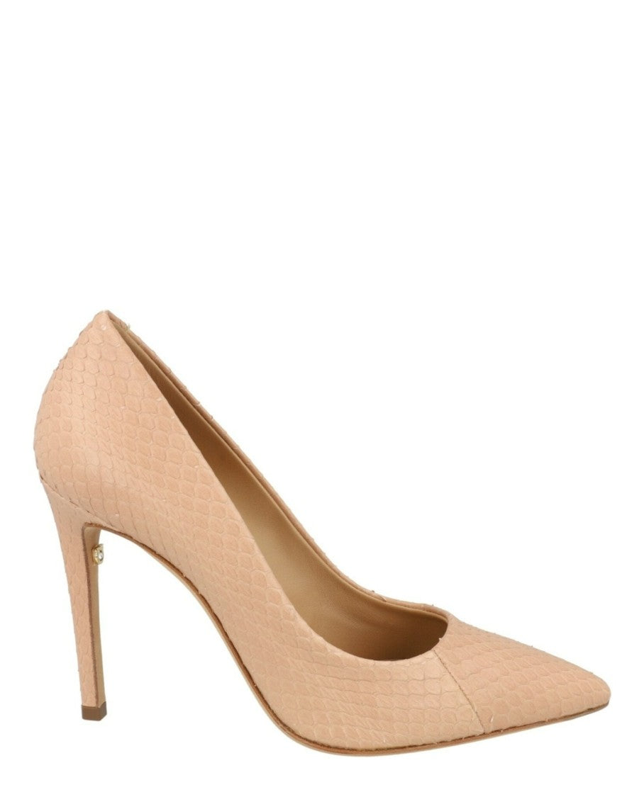 Ferragamo Iiary X5 Snakeskin Pumps With Stiletto Heel