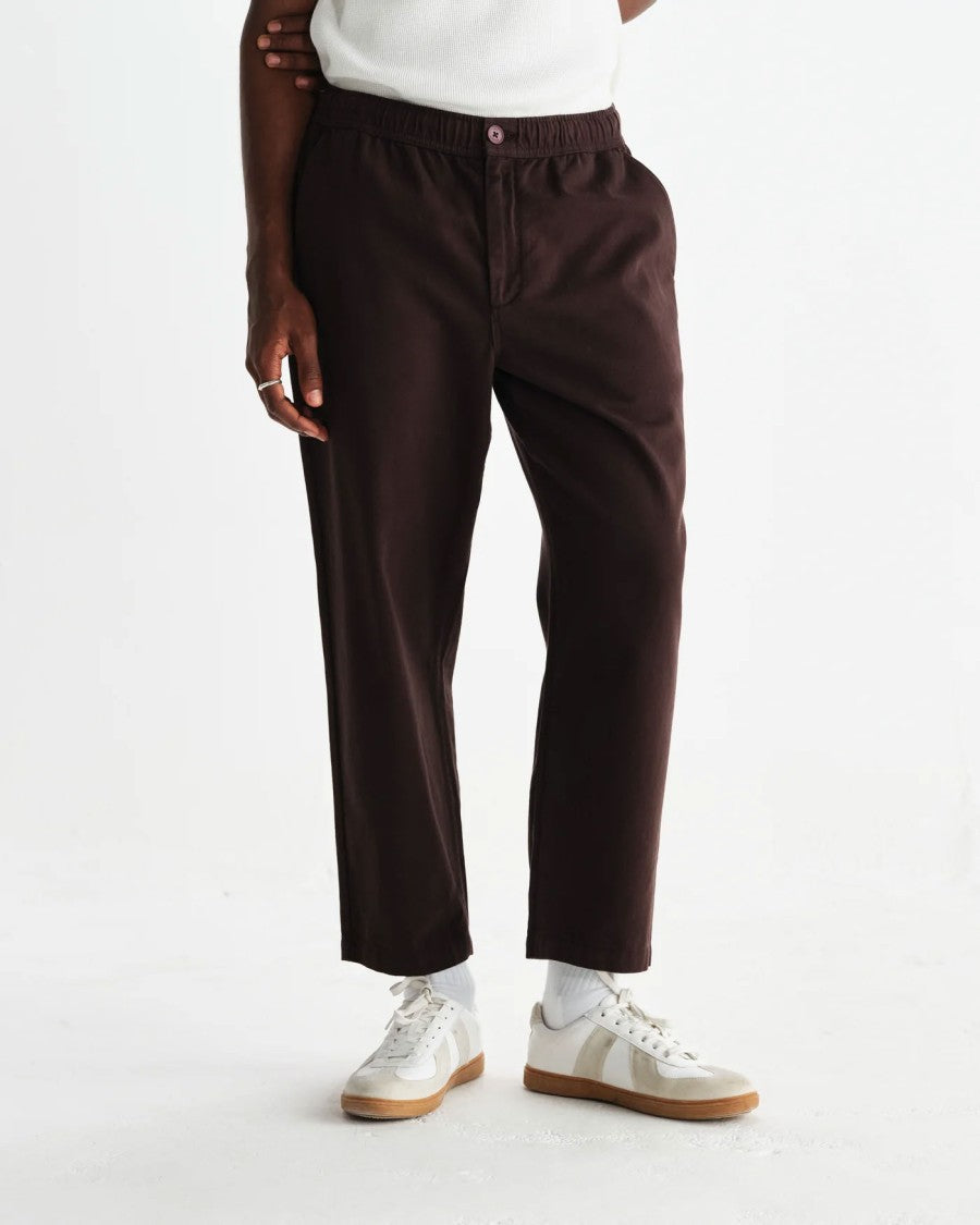 Wax London Relaxed-Fit Organic Cotton Trousers With Tapered Leg
