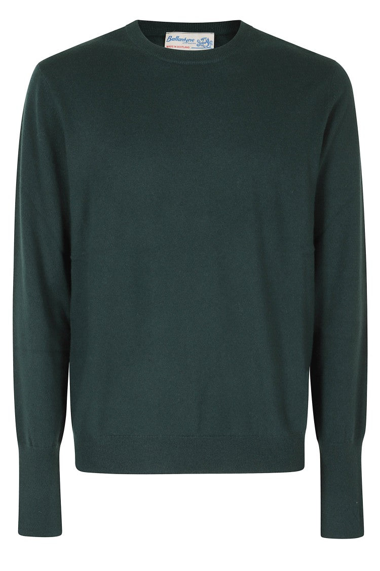 Ballantyne Classic Round Neck Cashmere Pullover