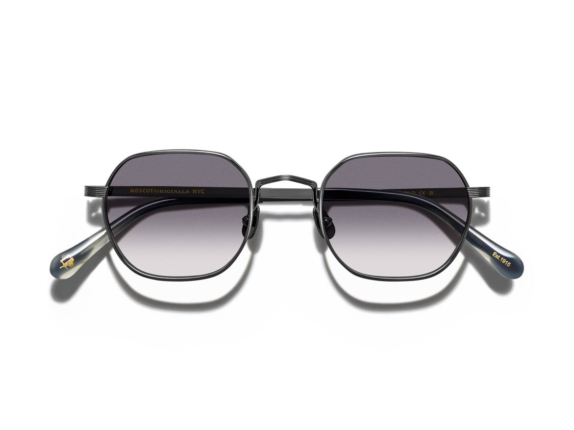 Moscot Or-Utz-S Geometric Gradient Metal Sunglasses