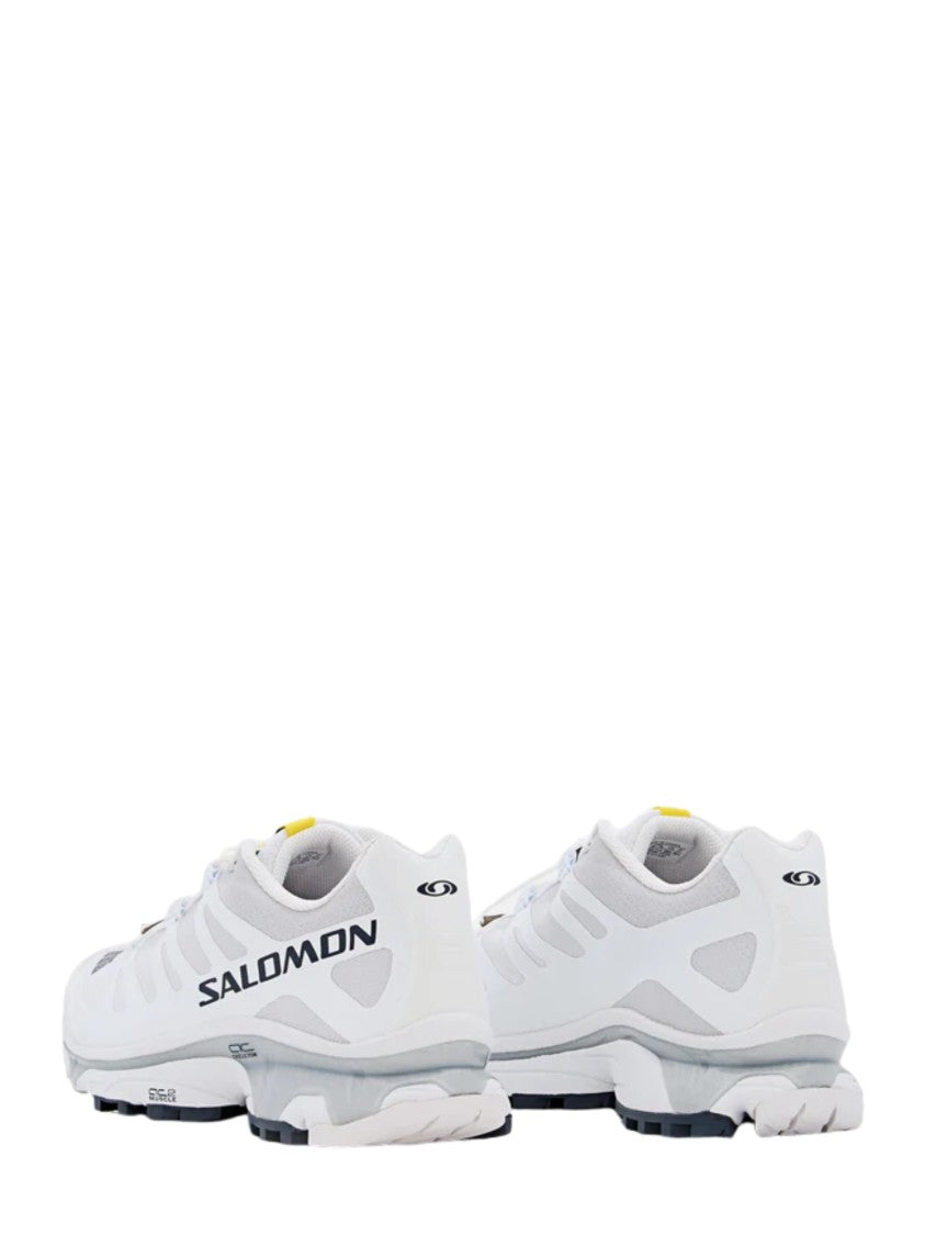 Salomon White Mesh Xt4 Og Sneakers
