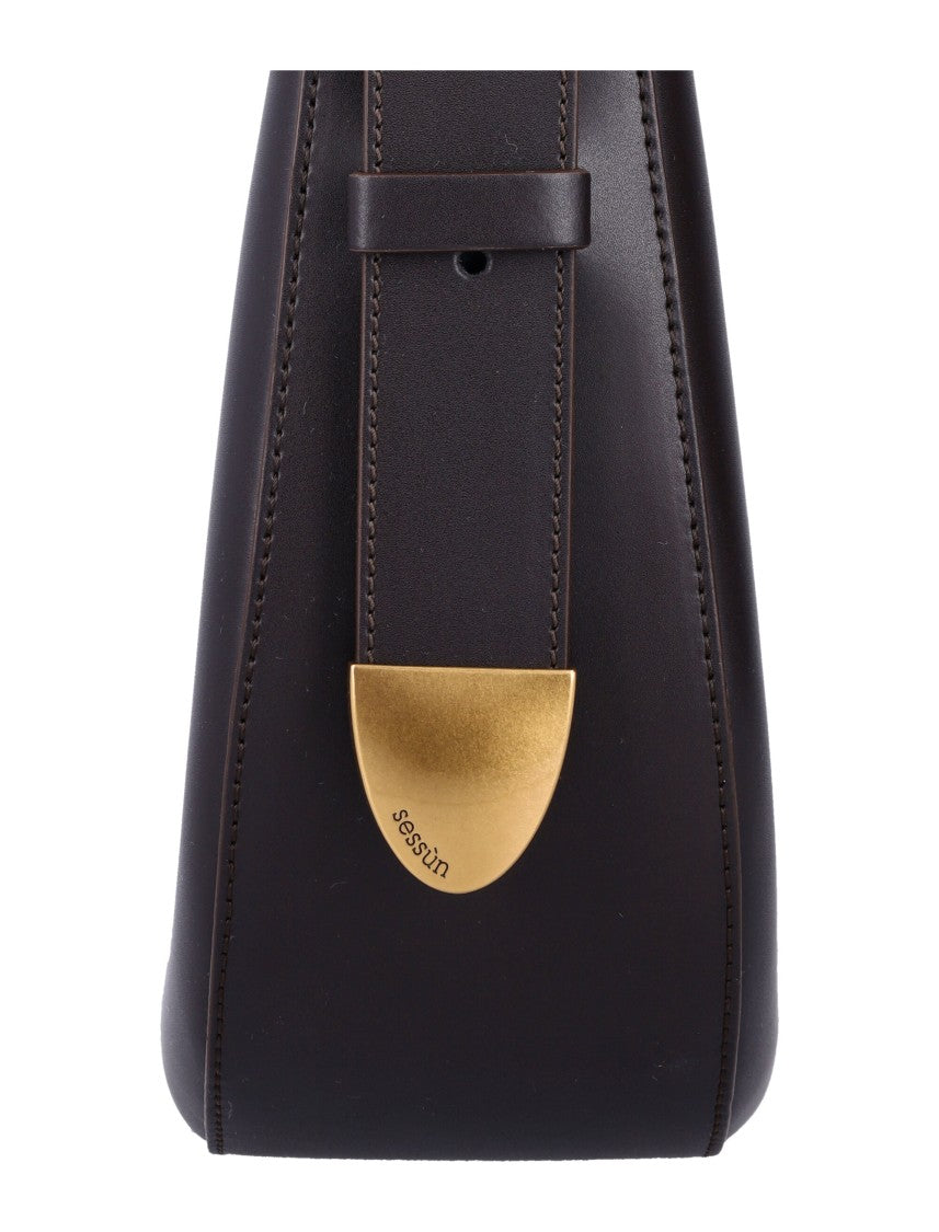 Sessun Curved Silhouette Shoulder Bag