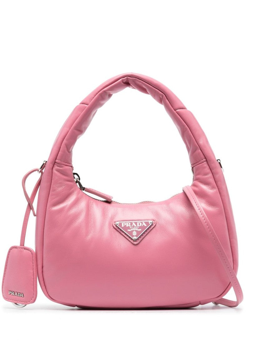 Prada Mini Padded Leather Shoulder Bag