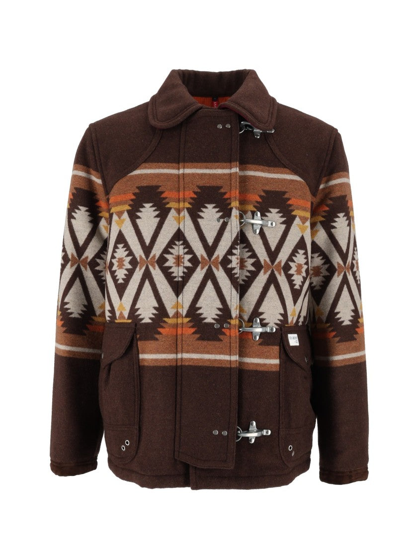 Fay 4 Ganci Desertcode Archive Jacquard Short Jacket
