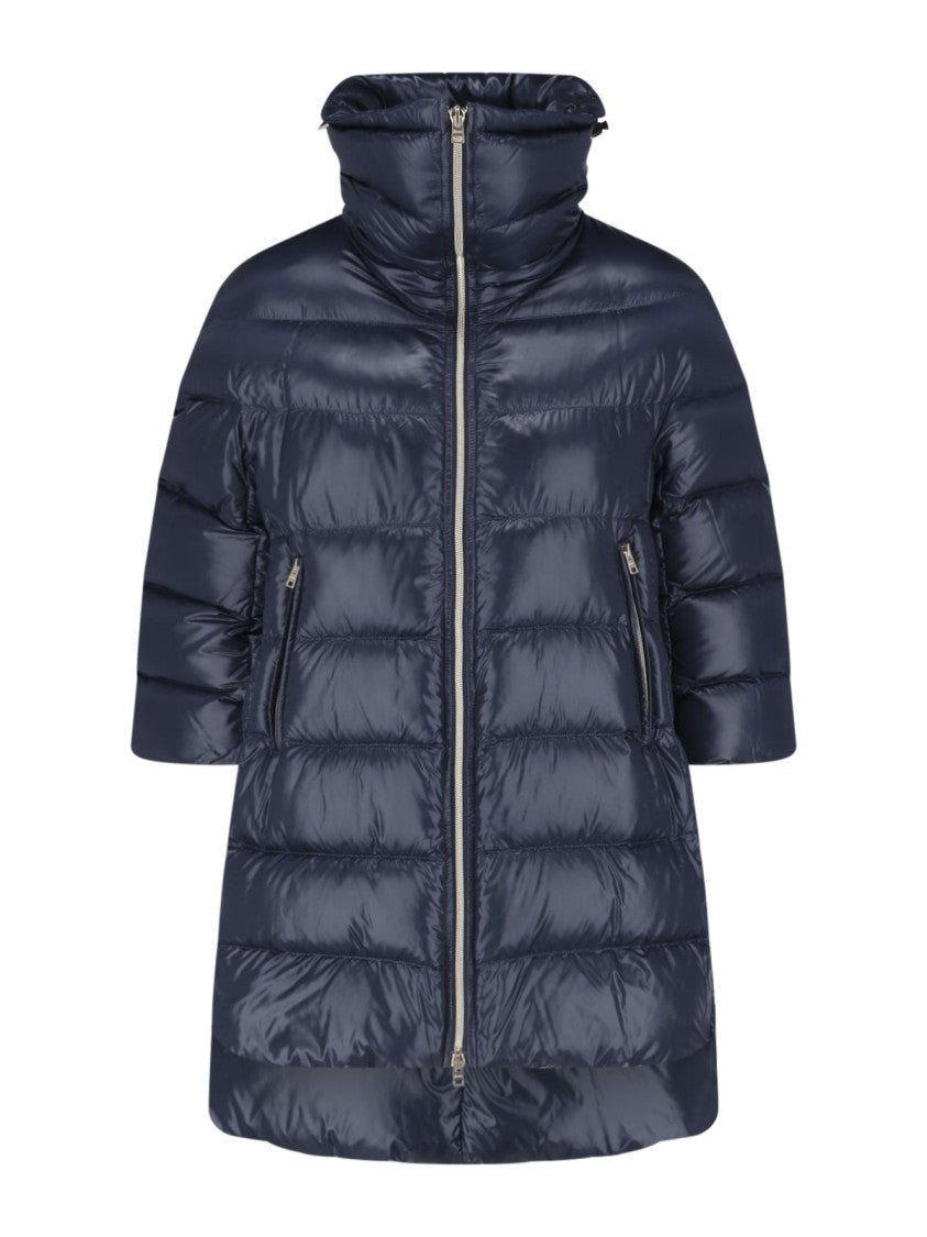 Herno Blue Cleofe Waterproof Down Jacket