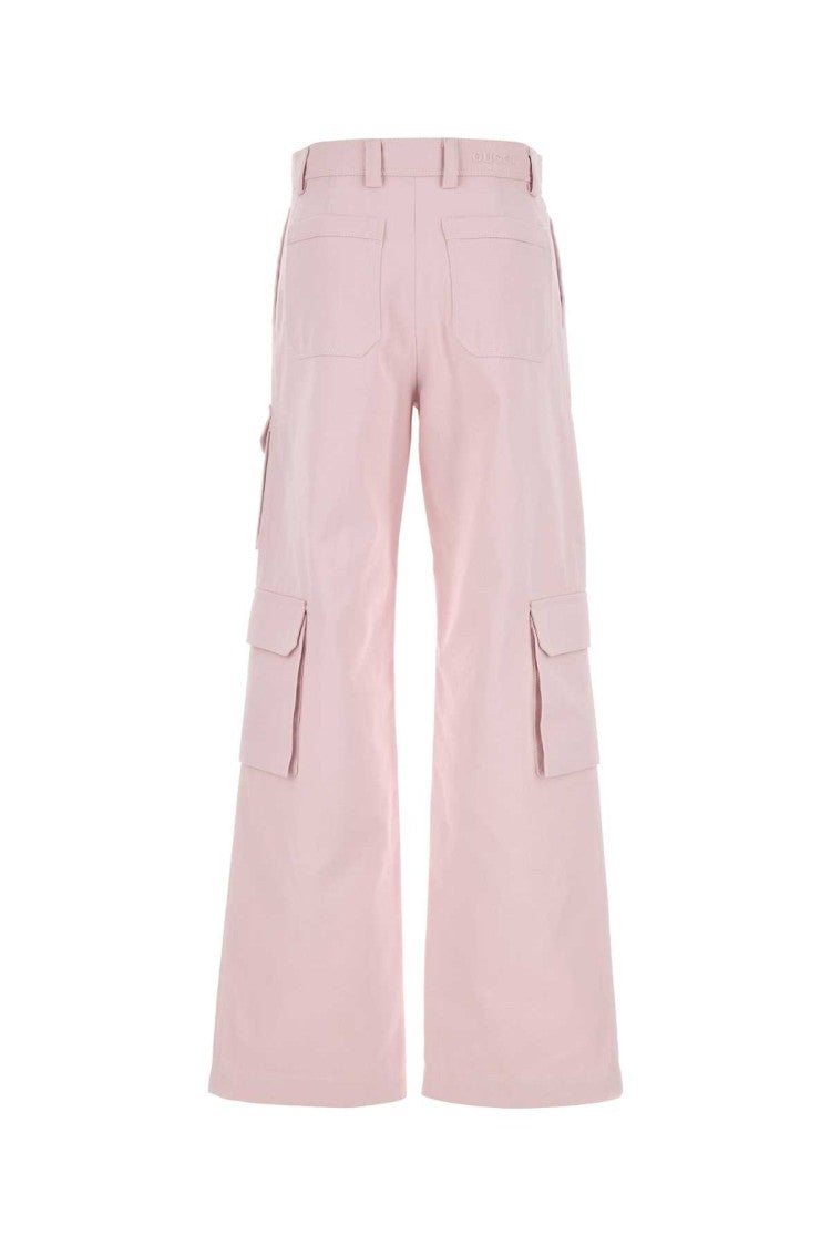Gucci Pastel Pink Cotton Cargo Pant