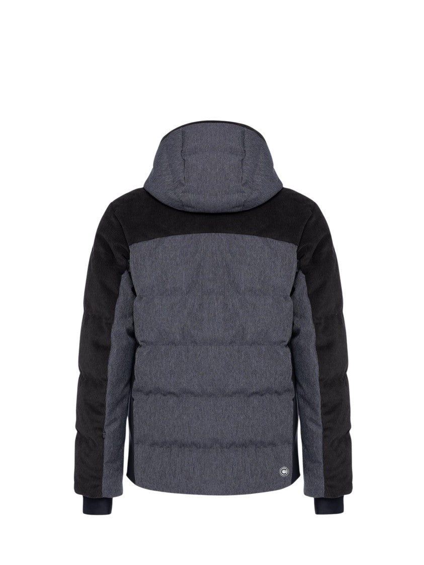 Colmar Grey Extra Warm Hooded Padded Down Jacket