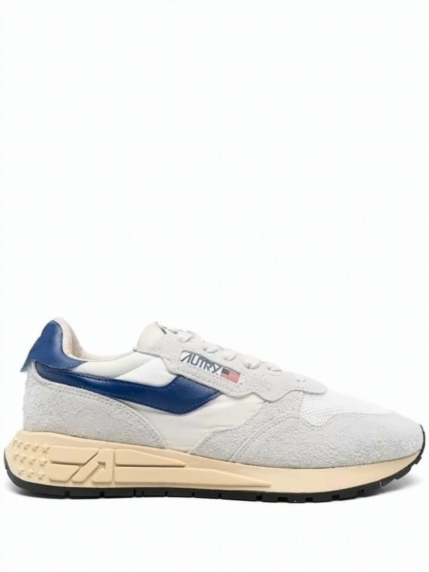 Autry Low-Top Suede And Nylon Sneakers
