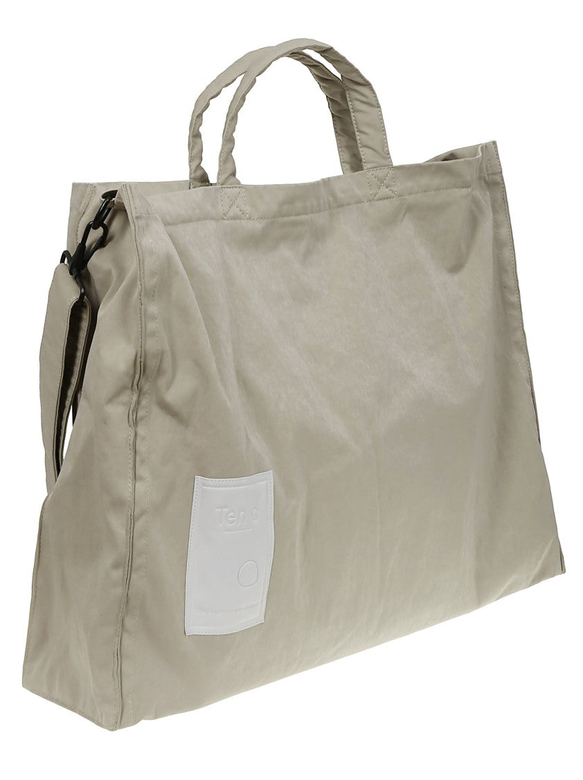 Ten C Versatile Tote Bag With Tone-On-Tone Logo