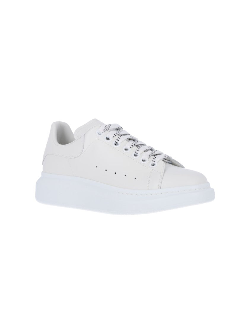 Alexander Mcqueen Platform Sneakers With Rounded Toe