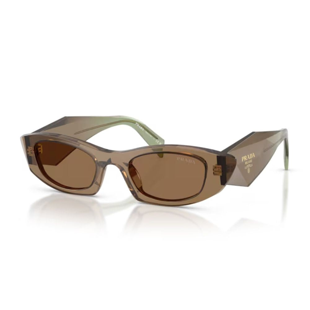 Prada Pr B16s Symbole Geometric Acetate Sunglasses