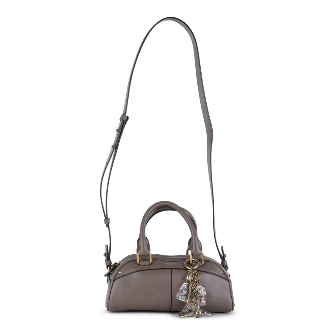 Chloé Leather Bowling Bag
