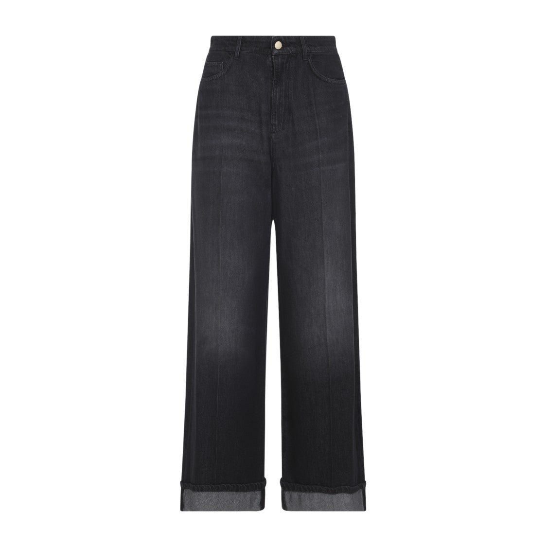 Max Mara Lusso Black Cotton Jeans