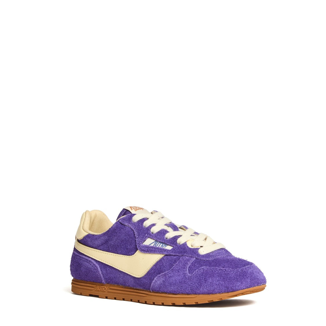 Autry Windspin Shaved Suede Running Sneakers