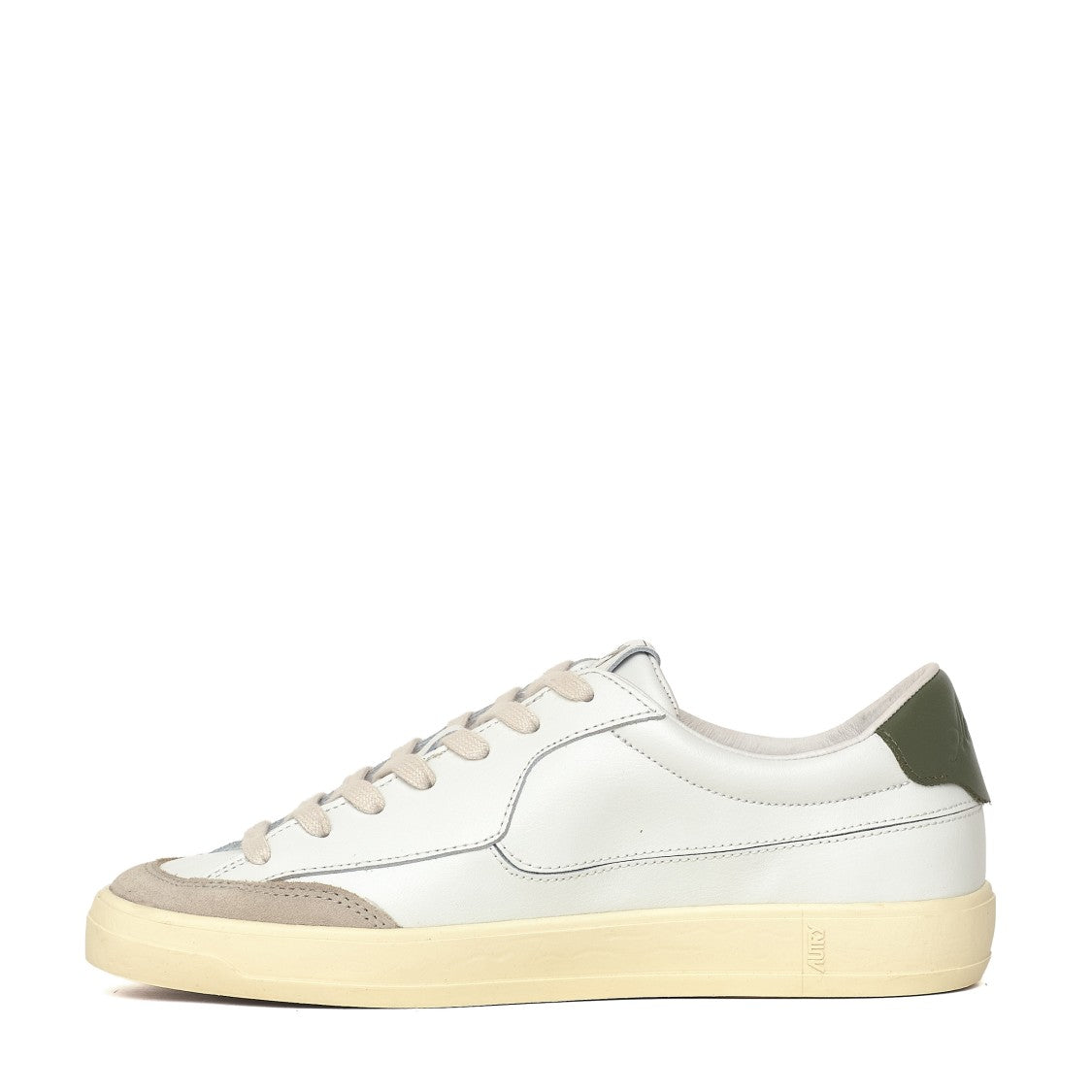 Autry Windscape Low White Leather Suede Low-Top Sneakers