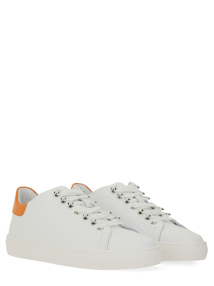 Moschino Leather Sneakers