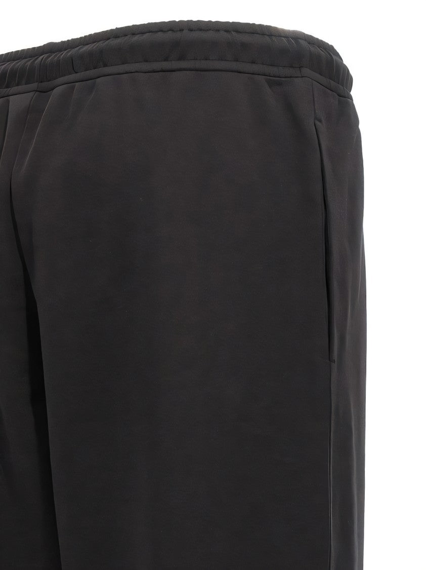 Moncler Black Jogger Pants With Elastic Waistband