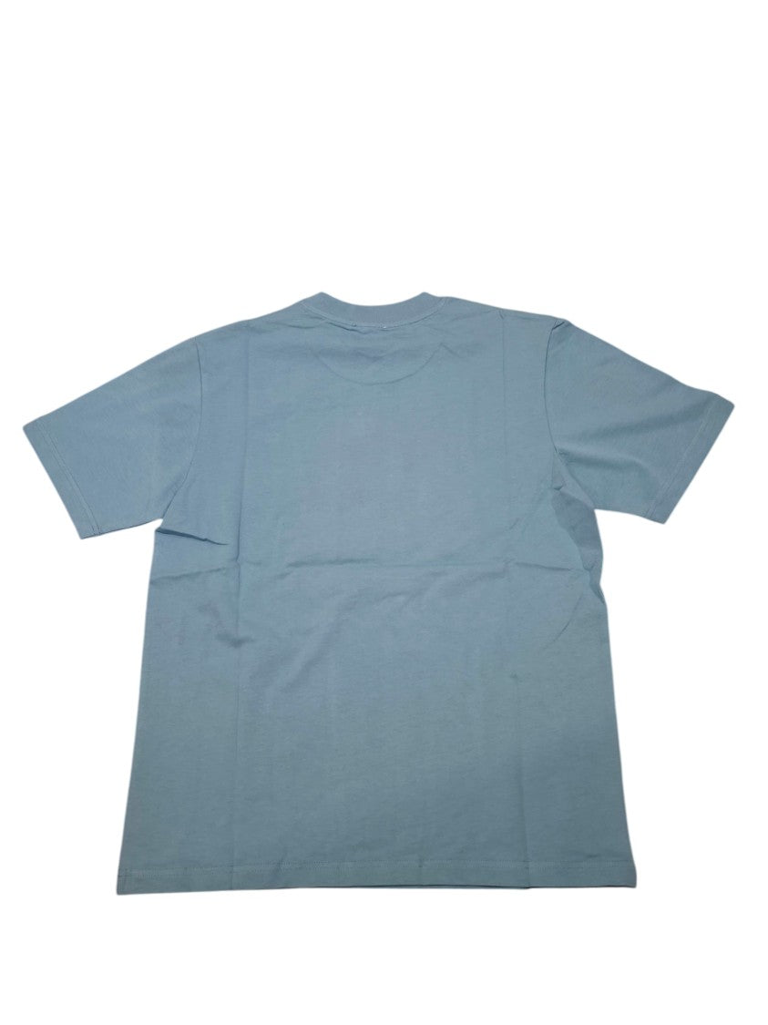 Casablanca Vibrant Graphic Short-Sleeve T-Shirt With Tropical Beach Scene