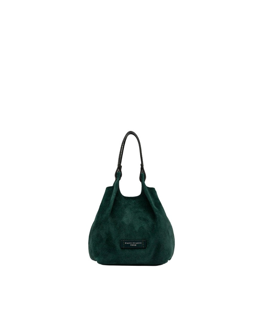 Gianni Chiarini Dua Suede Shoulder Bag